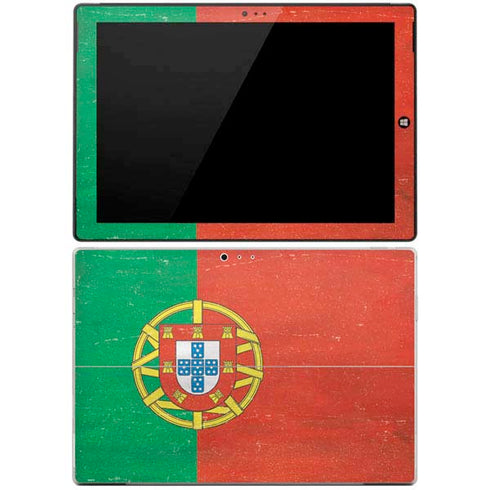 Portugal Flag Distressed Surface Pro 3 Skin